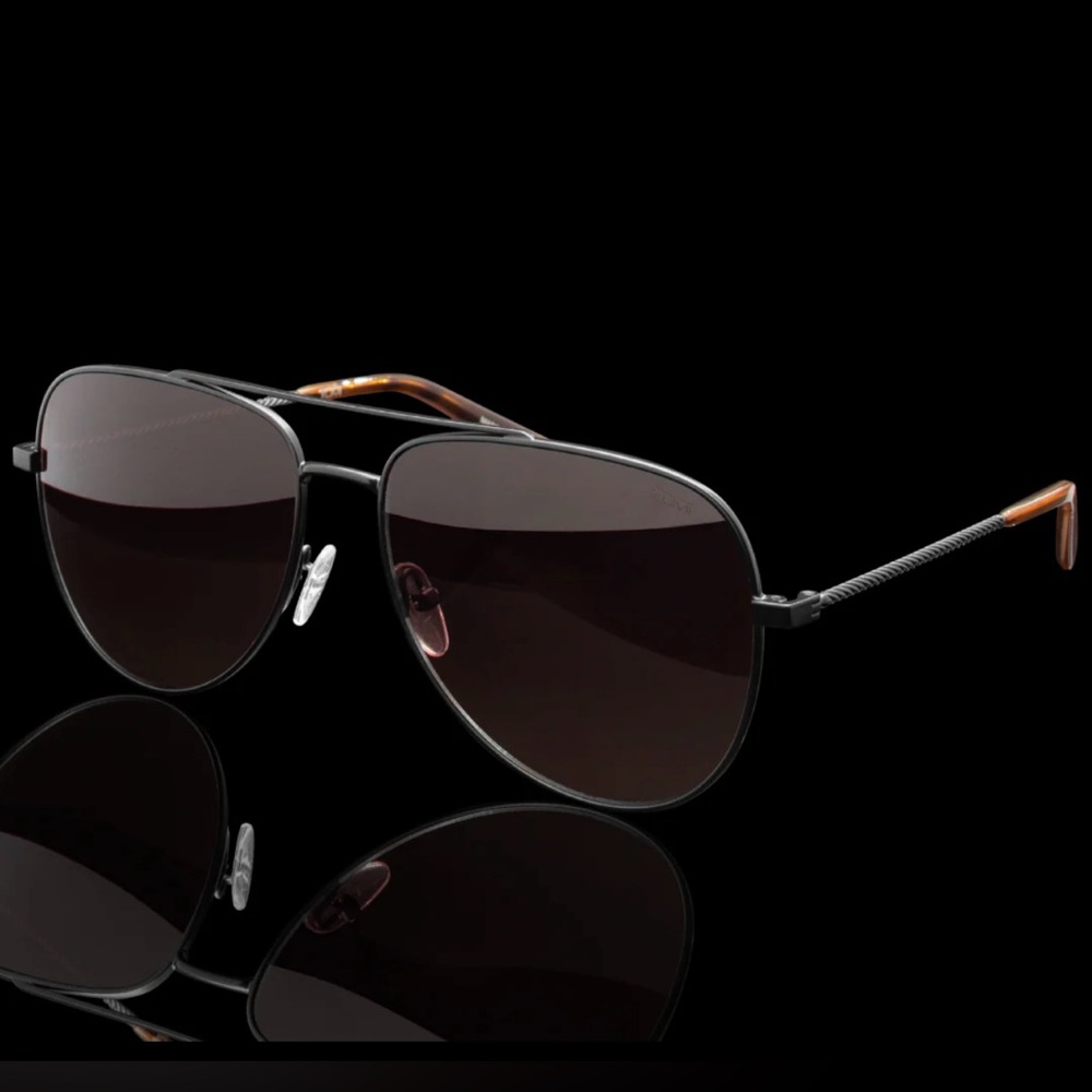 TUMI UNISEX De Rigo REM STU008 Aviator Polarized Sunglasses - Picture 5 of 11